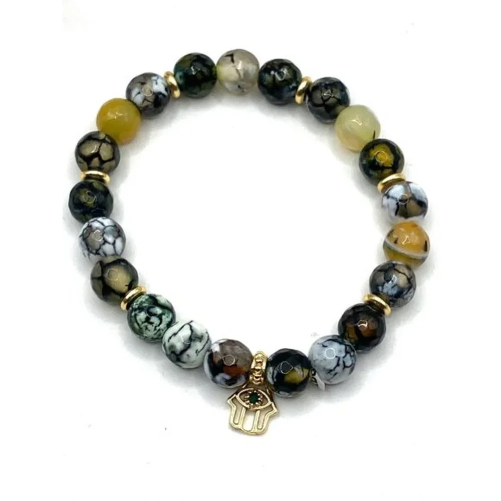 Onyx gemstones stretch